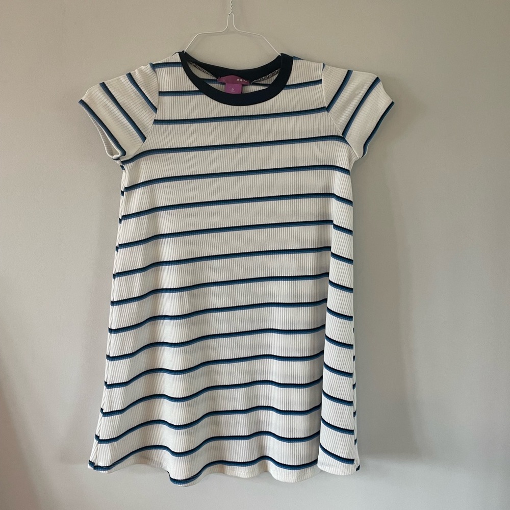AQUA girls t shirt dress